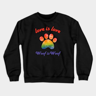 Pride Paw Crewneck Sweatshirt